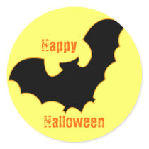 Bat In Moonlight Sticker