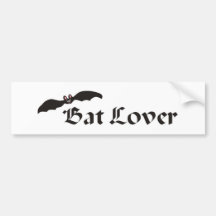 Bat Lover Bumper Stickers