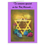 Bat Mitzvah Card