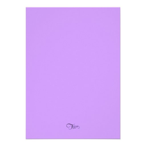 Bat Mitzvah Dimensional Butterfly Border Announcements
