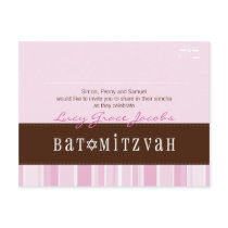 BAT MITZVAH :: girl 2 postcards by edgeplus BAT MITZVAH :: girl 2 postcards