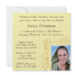 Bat Mitzvah Invitation