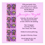 Bat Mitzvah Invitation - Hamsa (square) invitations
