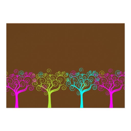 Bat Mitzvah Invitation Liana Claire Chocolate Pink