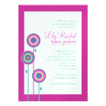 Bat Mitzvah Invitation Lily Rachel Hebrew invitations