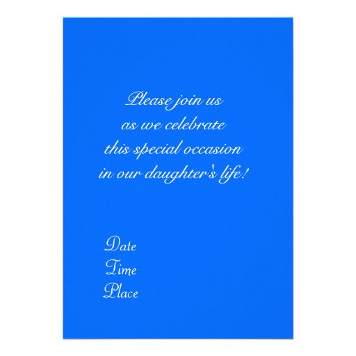 Bat Mitzvah Invitation Neon Paint Splatter