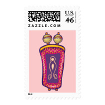 Bat Mitzvah Invitation Stamp - Torah Pink