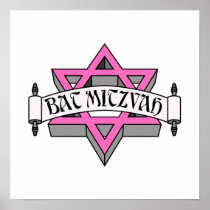 Bat Mitzvah Posters