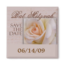 Bat Mitzvah Save The Date Refrigerator Magnets
