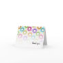 Bat Mitzvah Star of David Damask Thank You Card