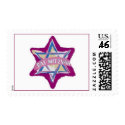Bat Mitzvah Star of David postage