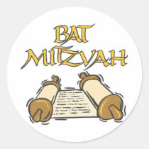 Bat Mitzvah stickers