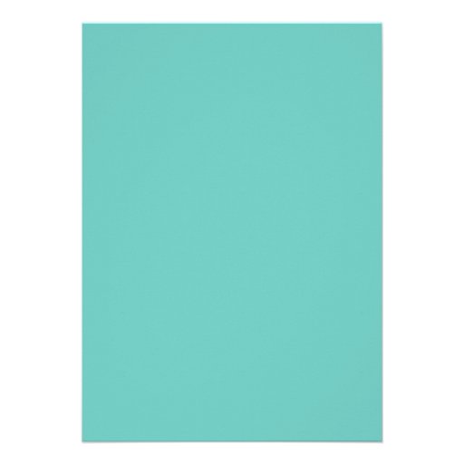 Bat Mitzvah Torah Turquoise Invitation
