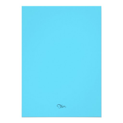 Bat Mitzvah Turquoise Tye Dye Design Card