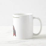 bat on a wire vampire coffee mug
