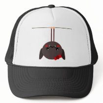bat on a wire vampire mesh hats