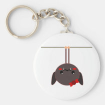 bat on a wire vampire keychains