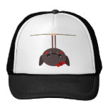 bat on a wire vampire mesh hats