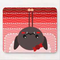bat on a wire vampire mousepad