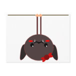 bat on a wire vampire post cards