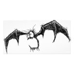 bat photo greeting card