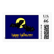 Bat Postage Stamp (LARGE)