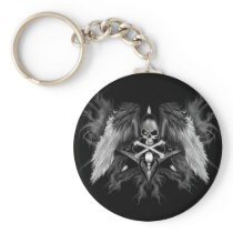 Bat shows off - key chain