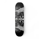 Bat shows off - custom skateboard