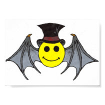Bat Smiley posters