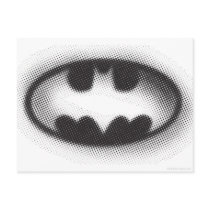 Bat Symbol - Batman Logo Halftone Post Cards