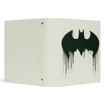 Bat Symbol - Batman Logo Spraypaint Binders