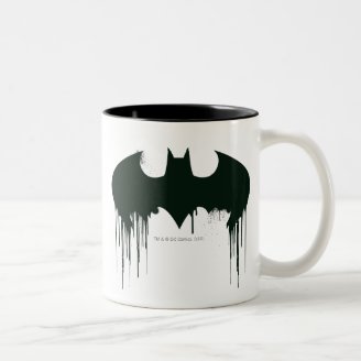 Bat Symbol - Batman Logo Spraypaint Coffee Mugs