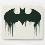Bat Symbol - Batman Logo Spraypaint Mouse Pad