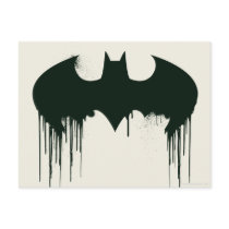 Bat Symbol - Batman Logo Spraypaint Post Cards
