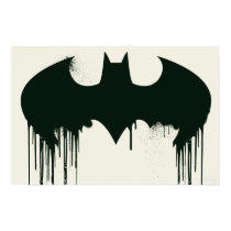 Bat Symbol - Batman Logo Spraypaint Posters