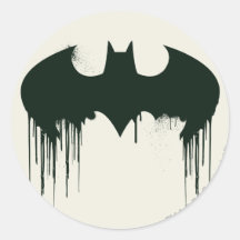 Bat Symbol - Batman Logo Spraypaint Sticker