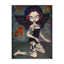 "Bat Tattoos" Postcard