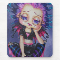 Bat Wing Big Eye Fairy Fantasy Mouse pad mousepads