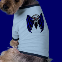 Bat Wing Skull Pet Clothing pet clothing by Lotacats Bat Wing Skull Pet Clothing pet clothing