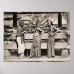 Batak Warriors with Spears and Swords Poster