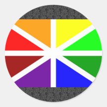 Batasuna Flag Round Sticker