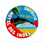 vintage, travel, hotel, indes, batavia, java,