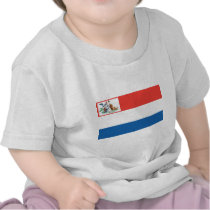 Batavian Republic Naval Ensign (1796-1806) t-shirts