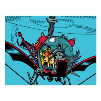 Batcopter Postcards