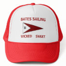 zaz_trucker_hat - Bates Sailing Trucker Hat
