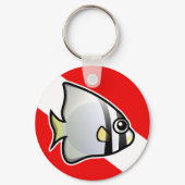 Circular Batfish Scuba Diving Flag 