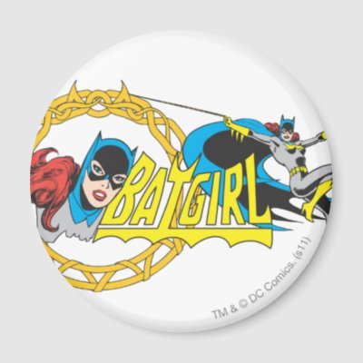 Batgirl Display magnets