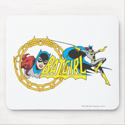 Batgirl Display mousepads