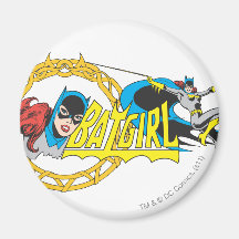 Batgirl Display Refrigerator Magnet