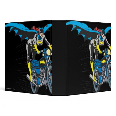 Batgirl on Batcycle binders